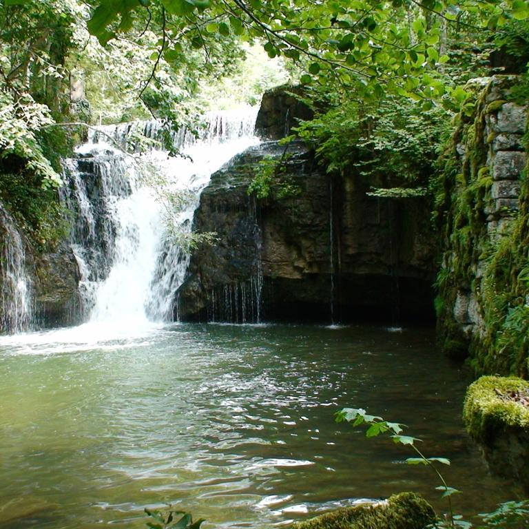 Au Moulin Des Fees - Maison D'Hotes Cascades Du Herisson Bonlieu Luaran gambar